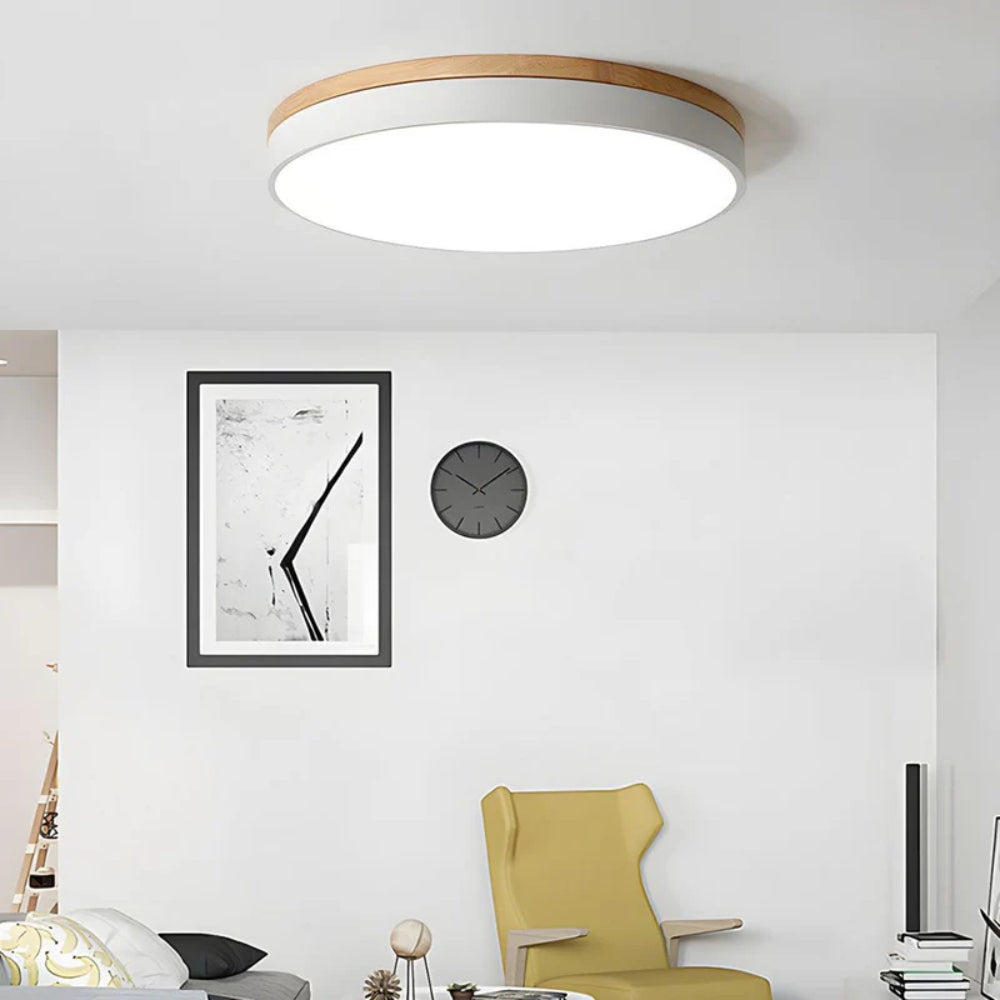 LumaFlat™ - Runde LED Deckenleuchte - Moderne Raumbeleuchtung
