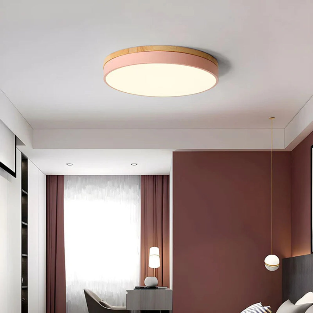 LumaFlat™ - Runde LED Deckenleuchte - Moderne Raumbeleuchtung