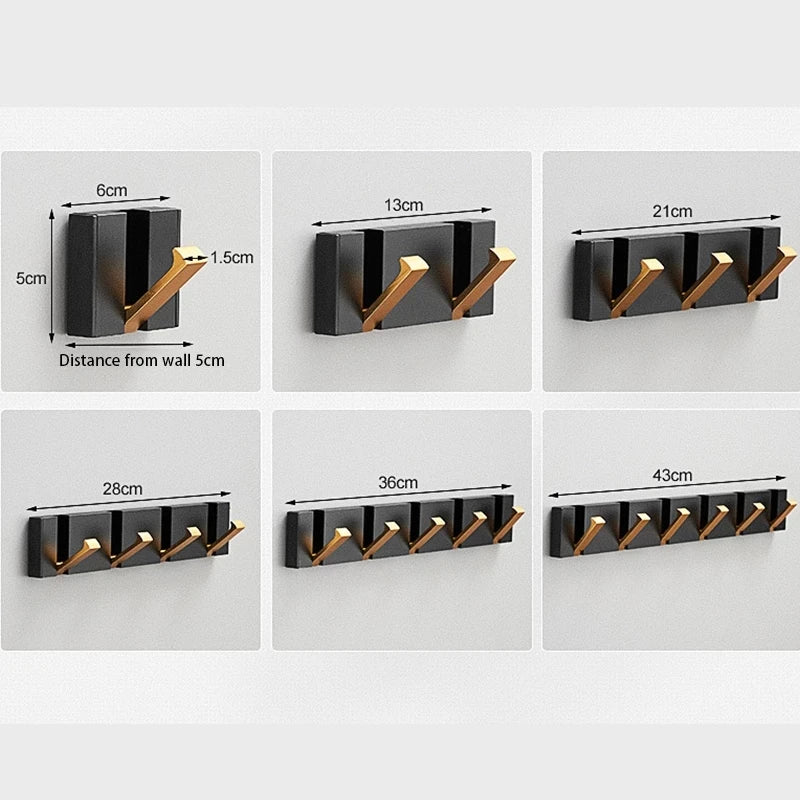 FlexHook™ - Klappbarer Wandhaken - Minimalistisches Design - Platzsparender Wandhaken