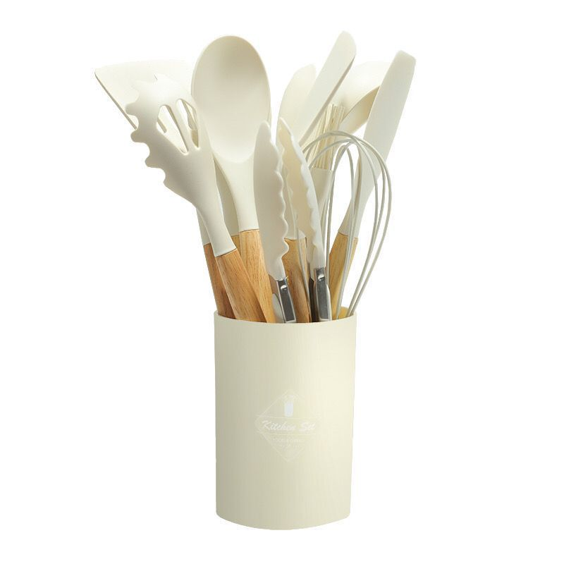 CookFlex™ - Silikon Küchenutensilien Set - Modern Stil - 12-teiliges Kochset