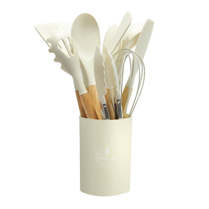 CookFlex™ - Silikon Küchenutensilien Set - Modern Stil - 12-teiliges Kochset