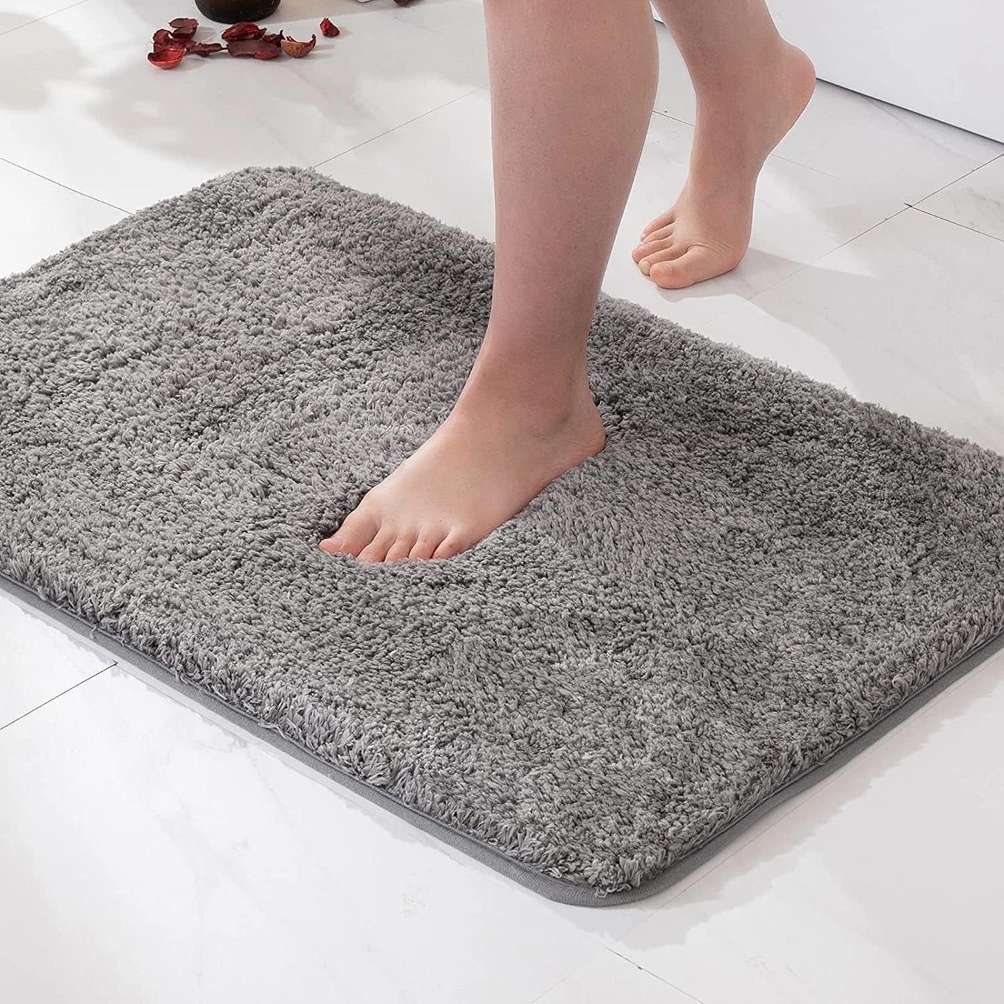 SoftStep™ - Badematte Mikrofaser - Modern Stil - Rutschfeste Saugstarke Oberfläche
