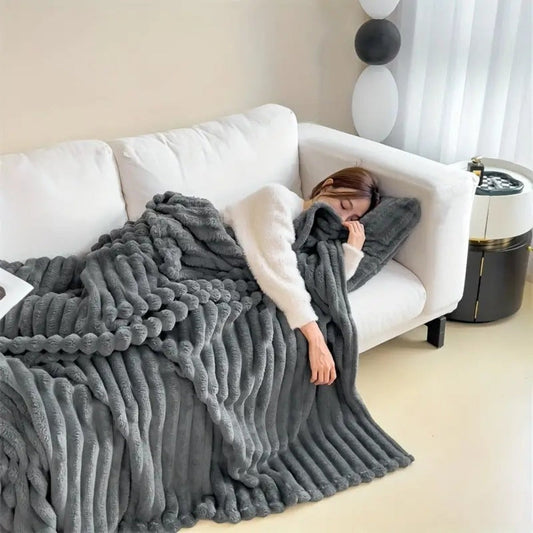 CloudBlanket™ - Plüsch Decke - Modern Stil - Strukturierte Komfort Oberfläche