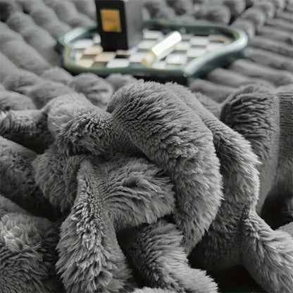 CloudBlanket™ - Plüsch Decke - Modern Stil - Strukturierte Komfort Oberfläche