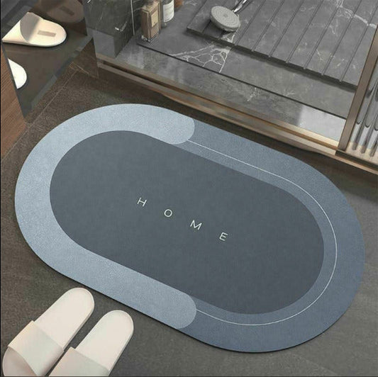 DryStep™ - Badematte Stein - Modern Stil - Schnell Trocknende Oberfläche