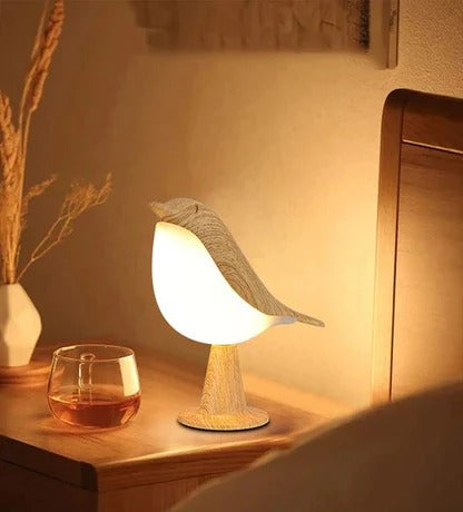 BirdLamp™ – Beruhigende Nachtlampe mit Touch-Steuerung – Warmes LED Licht