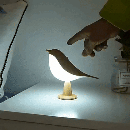 BirdLamp™ – Beruhigende Nachtlampe mit Touch-Steuerung – Warmes LED Licht