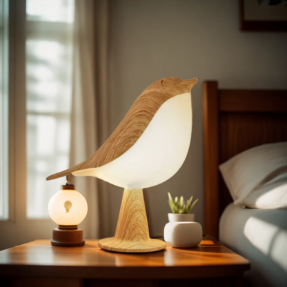 BirdLamp™ – Beruhigende Nachtlampe mit Touch-Steuerung – Warmes LED Licht