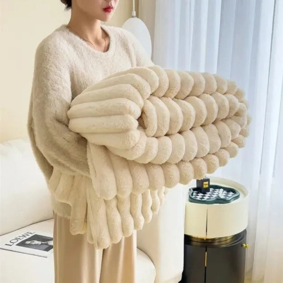 CloudBlanket™ - Plüsch Decke - Modern Stil - Strukturierte Komfort Oberfläche