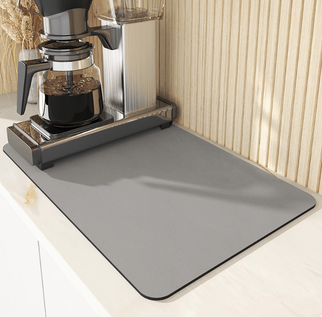 DryStone™ - Küchen Abtropfmatte Schnell - Modern Stil - Hochsaugfähige Küchenmatte