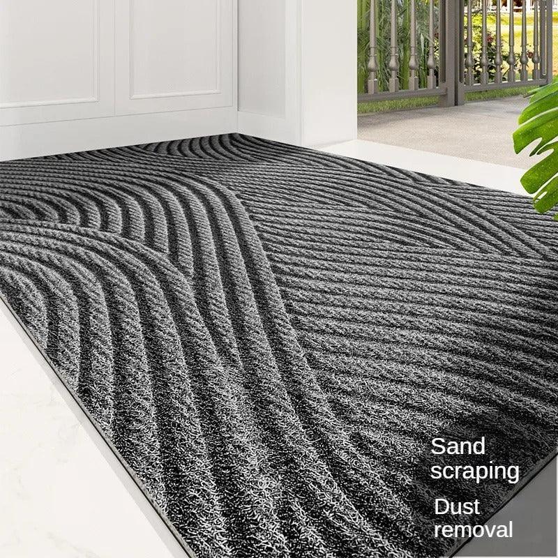 FloorSafeMat™ - Antirutsch Fußmatte - Minimalistischer Stil - Schmutzfang Schutz