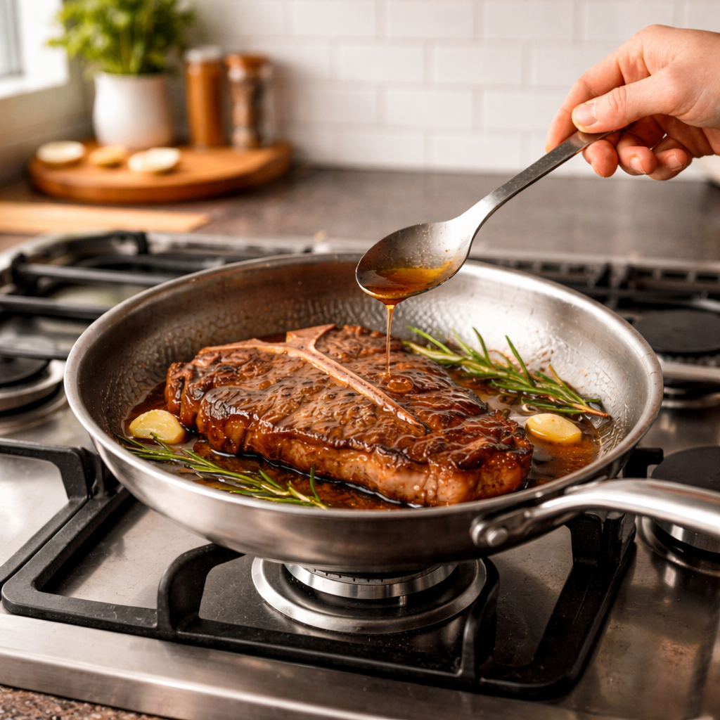 TitanPure™ - Edelstahl Pfanne ohne Beschichtung - Induktion geeignet