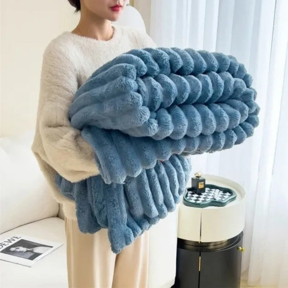 CloudBlanket™ - Plüsch Decke - Modern Stil - Strukturierte Komfort Oberfläche