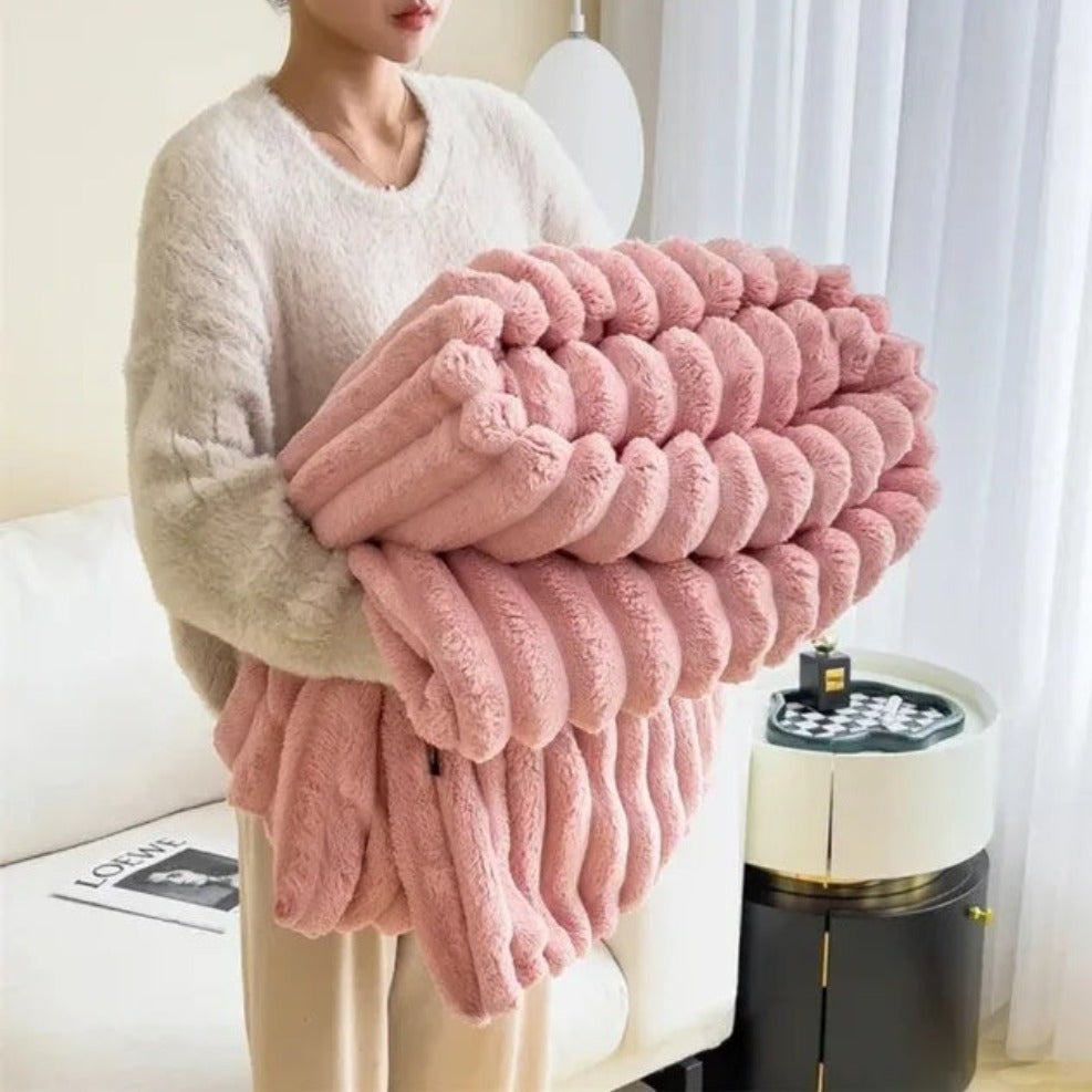 CloudBlanket™ - Plüsch Decke - Modern Stil - Strukturierte Komfort Oberfläche