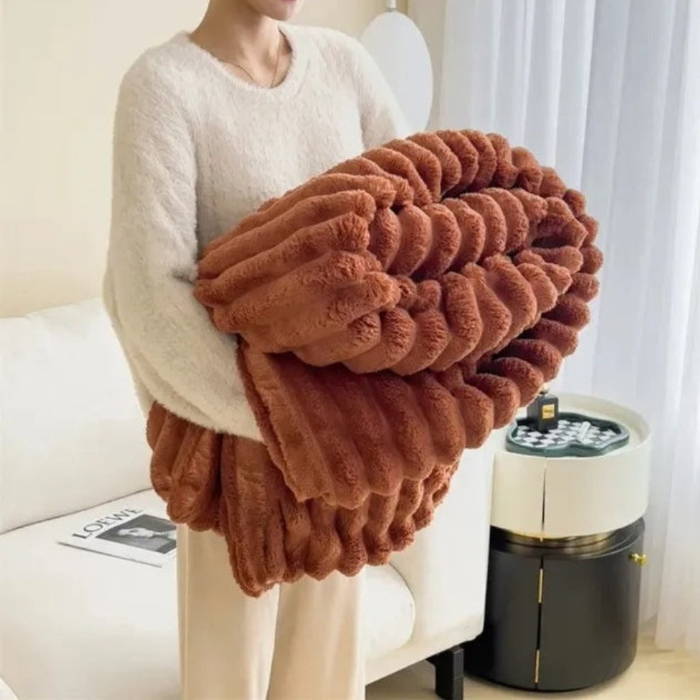 CloudBlanket™ - Plüsch Decke - Modern Stil - Strukturierte Komfort Oberfläche