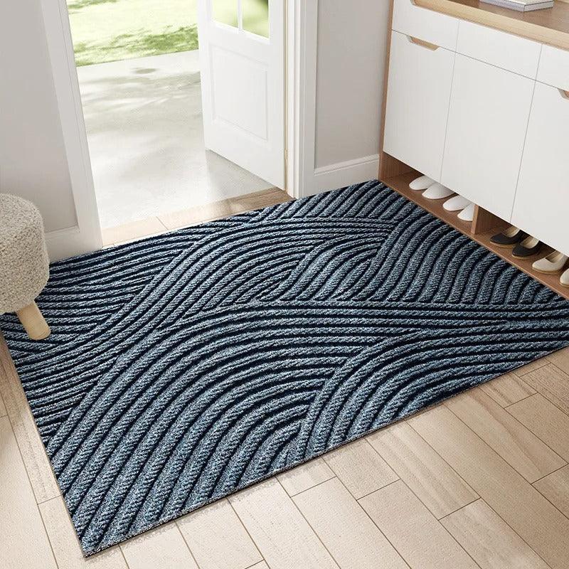 FloorSafeMat™ - Antirutsch Fußmatte - Minimalistischer Stil - Schmutzfang Schutz