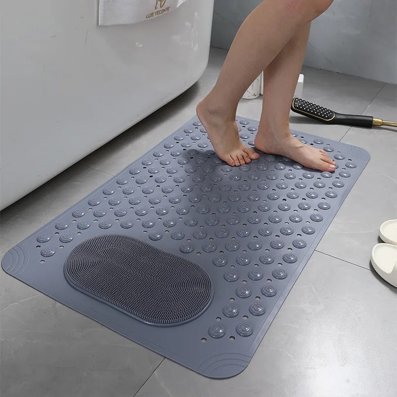 CleanGrip™ - Duschmatte Antirutsch - Fußmassage Design - Integrierter Fußreiniger