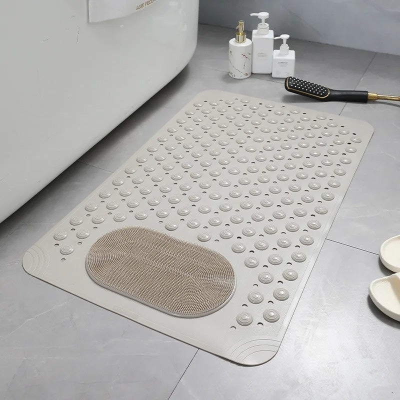 CleanGrip™ - Duschmatte Antirutsch - Fußmassage Design - Integrierter Fußreiniger