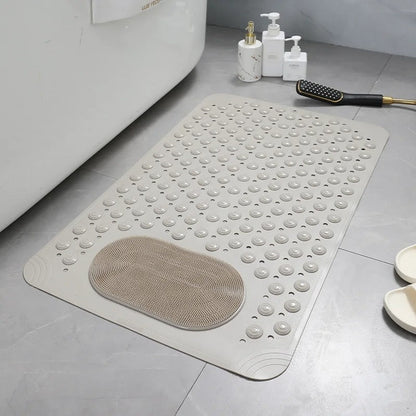 CleanGrip™ - Duschmatte Antirutsch - Fußmassage Design - Integrierter Fußreiniger